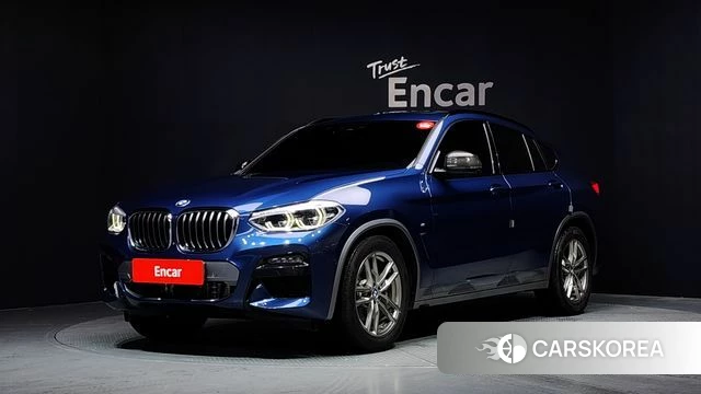 BMW X4 (G02) 2021 Синий из Кореи