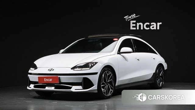 Hyundai Ionic 6 2022 Белый из Кореи