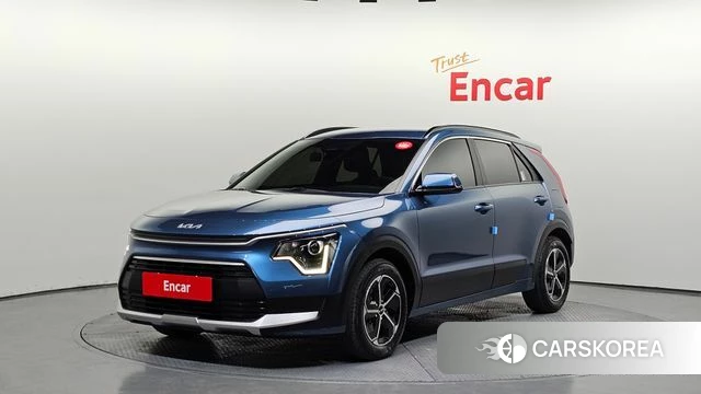 Kia Di Ol Nu Niro 2022 Синий из Кореи