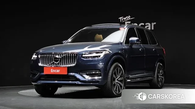 Volvo XC90 second Generation 2020 Синий из Кореи