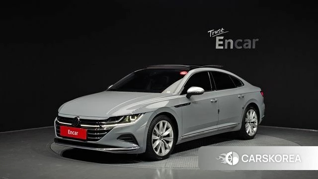 Volkswagen Arteon 2022 Серебристо-серый из Кореи