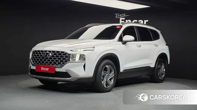 Hyundai The New Santa Fe 2021 Белый из Кореи