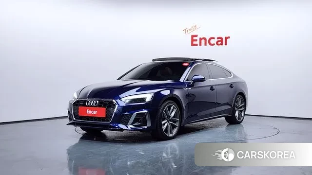 Audi A5 (F5) 2021 Синий из Кореи