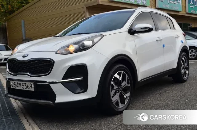 Kia Sportage The Bold 2018 Белый из Кореи