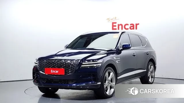 Genesis GV80 2021 Синий из Кореи