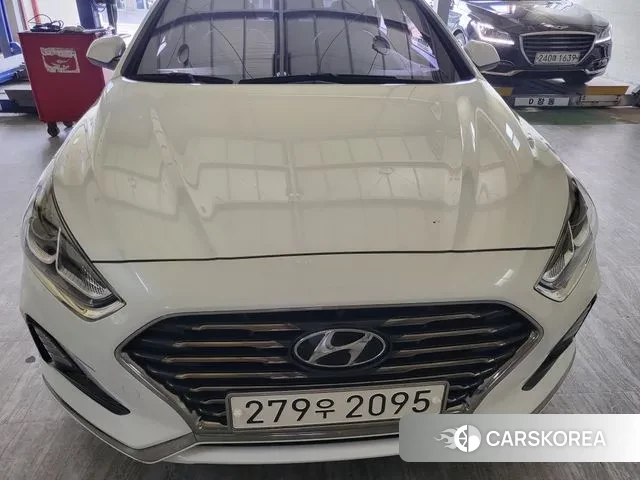 Hyundai Sonata New Rise 2018 Белый из Кореи