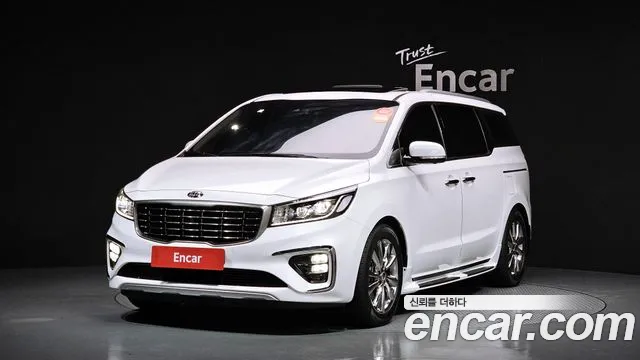 Kia The New Carnival 2020 Белый из Кореи