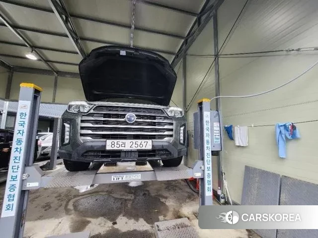 Ssangyong The New Rexton Sport 2021 Серый из Кореи