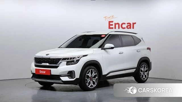 Kia Seltos 2020 Белый из Кореи
