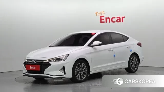 Hyundai The New Avante AD 2018 Белый из Кореи