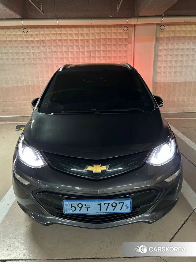 Chevrolet (GM Daewoo) Bolt EV 2018 Черный из Кореи