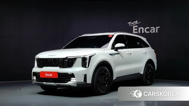 Kia The New Sorento 4th Generation 2023 Белый из Кореи