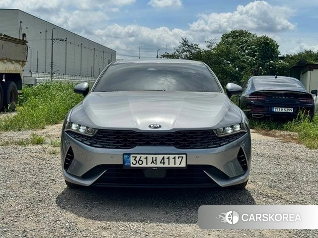 Kia K5 Hybrid 3rd Generation 2021 Серебристо-серый из Кореи