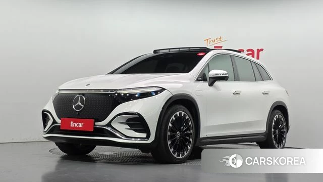 Mercedes-Benz EQS SUV X296 2023 Белый из Кореи