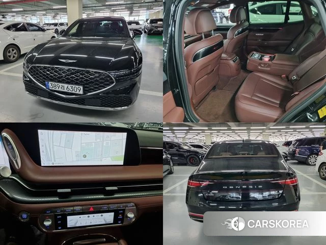 Genesis G90 (RS4) 2023 Черный из Кореи