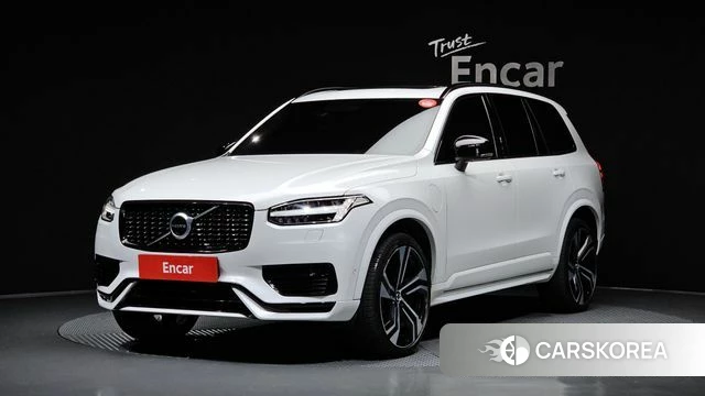 Volvo XC90 second Generation 2021 Белый из Кореи