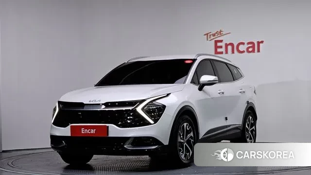 Kia Sportage 5th Generation Hybrid 2021 Белый из Кореи