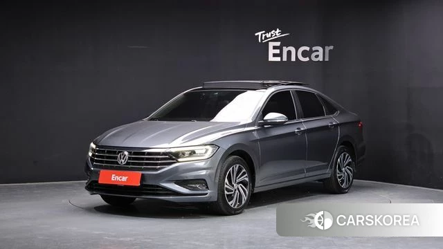 Volkswagen 7th Generation of Jetta 2021 Серый из Кореи