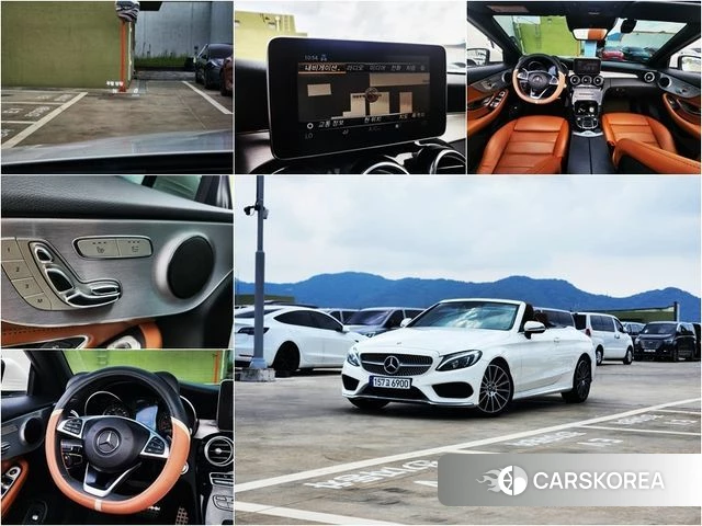Mercedes-Benz C-Class W205 2018 Белый из Кореи