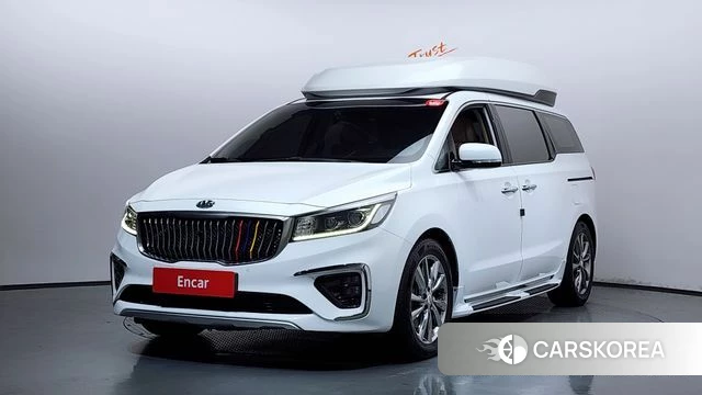 Kia The New Carnival 2018 Белый из Кореи