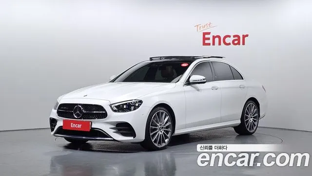 Mercedes-Benz E-Class W213 2021 Белый из Кореи