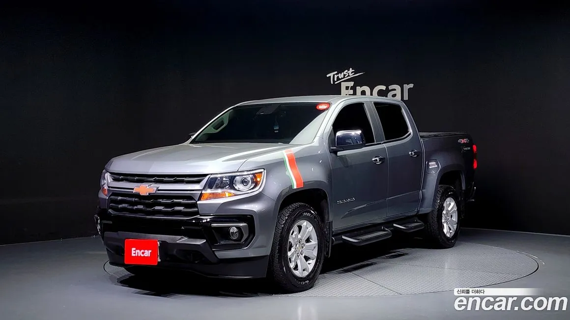 Chevrolet (GM Daewoo) Real New Colorado 2022 Серый из Кореи
