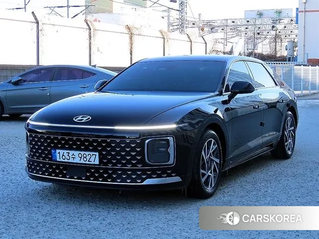 Hyundai Grandeur (GN7) 2024 Черный из Кореи