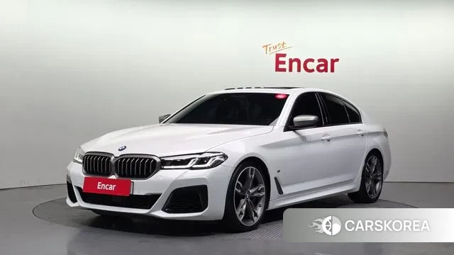 BMW 5 Series (G30) 2022 Белый из Кореи