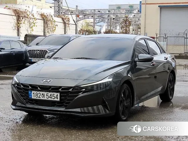 Hyundai Avante (CN7) 2021 Серый из Кореи