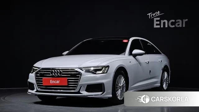 Audi A6 (C8) 2021 Белый из Кореи