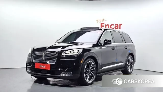 Lincoln Aviator 2nd generation 2021 Черный из Кореи