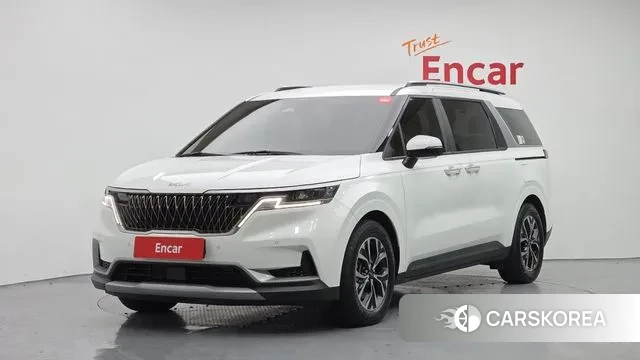 Kia Carnival 4th generation 2023 Белый из Кореи