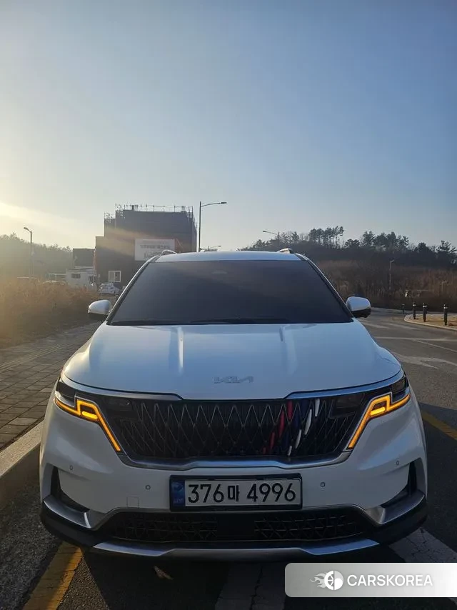 Kia Carnival 4th generation 2021 Жемчужный цвет из Кореи