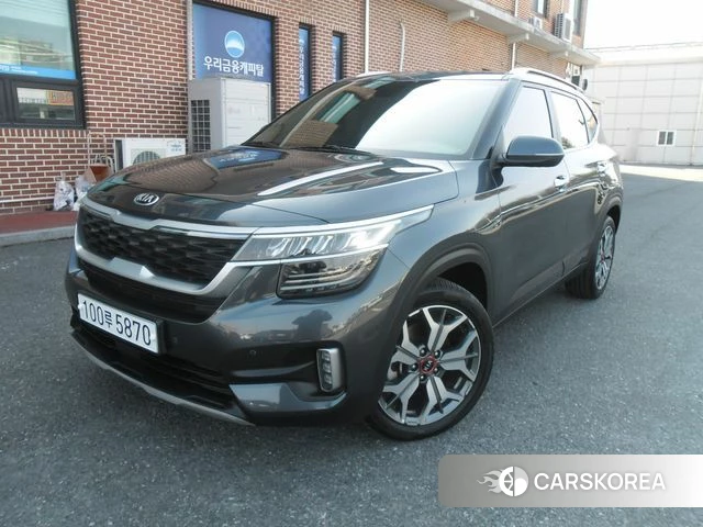 Kia Seltos 2020 Серый из Кореи