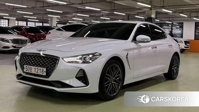 Genesis G70 2018 Белый из Кореи