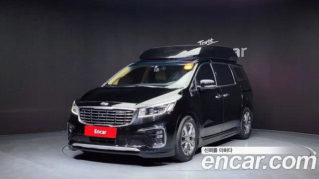 Kia The New Carnival 2019 Черный из Кореи