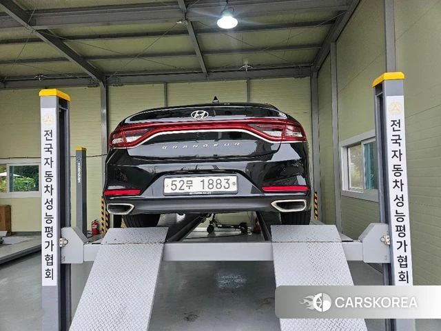 Hyundai Grandeur IG 2018 Черный из Кореи