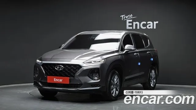 Hyundai Santa Fe TM 2018 Серый из Кореи