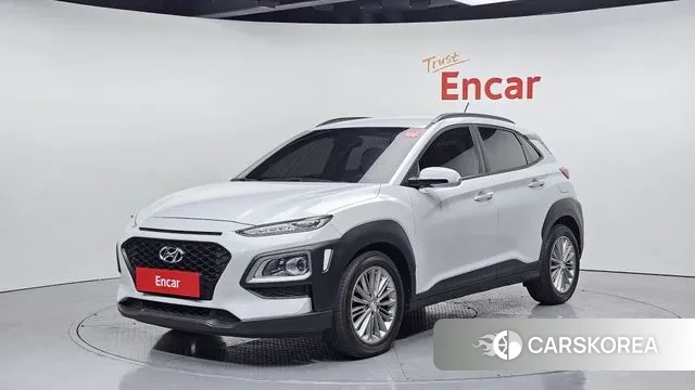 Hyundai Kona 2018 Белый из Кореи