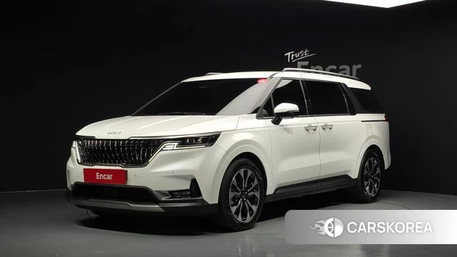 Kia Carnival 4th generation 2023 Белый из Кореи