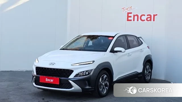 Hyundai The New Kona Hybrid 2021 Белый из Кореи