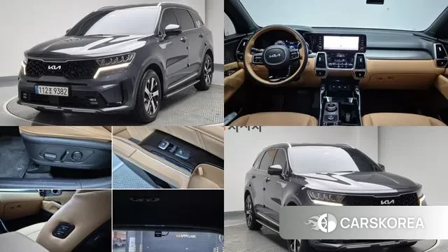 Kia Sorento 4th Generation 2023 Серый из Кореи