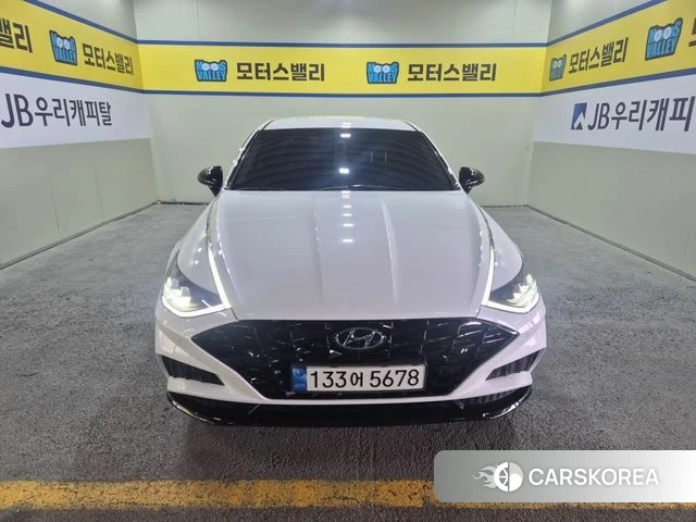Hyundai Sonata (DN8) 2022 Белый из Кореи