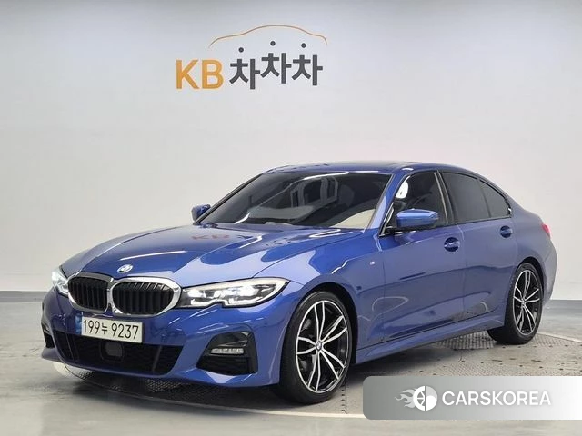 BMW 3 Series (G20) 2021 Синий из Кореи