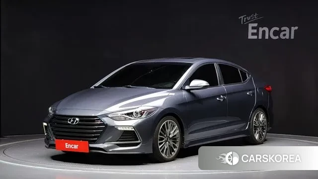 Hyundai Avante AD 2018 Серый из Кореи