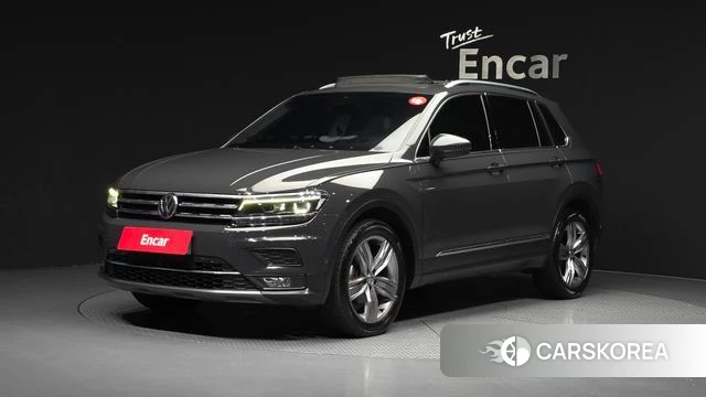 Volkswagen Tiguan second Generation 2018 Серый из Кореи