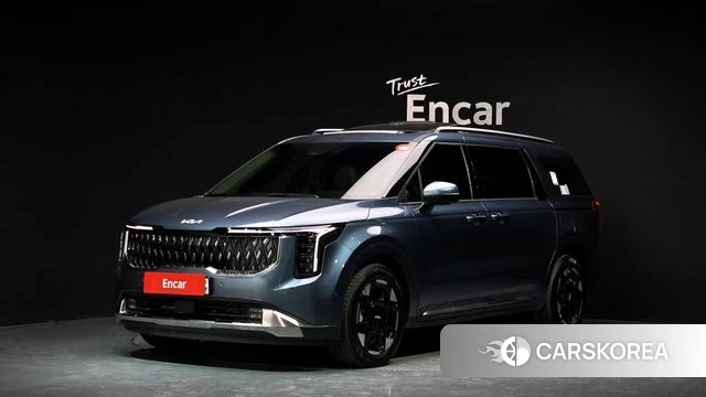 Kia The New Carnival 4th Generation 2024 Синий из Кореи