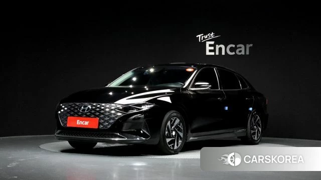 Hyundai The New Grandeur IG Hybrid 2021 Черный из Кореи