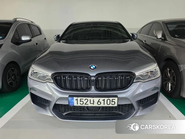 BMW 5 Series (G30) 2018 Синий из Кореи