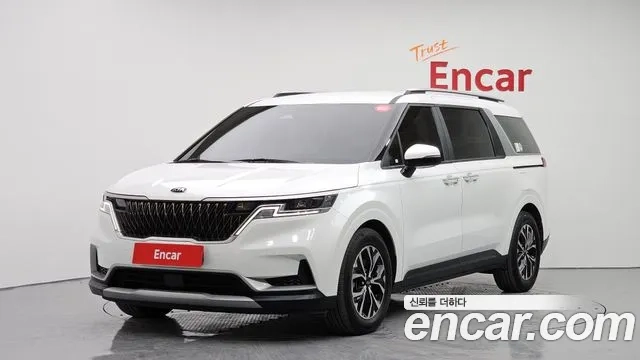 Kia Carnival 4th generation 2021 Белый из Кореи